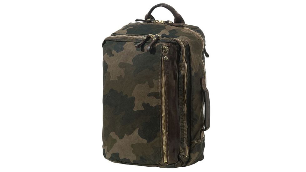 Beretta Vin Campomaggi Laptop Backpack, Camo, 11.5in X 15in X 7in, BS311T0984075F