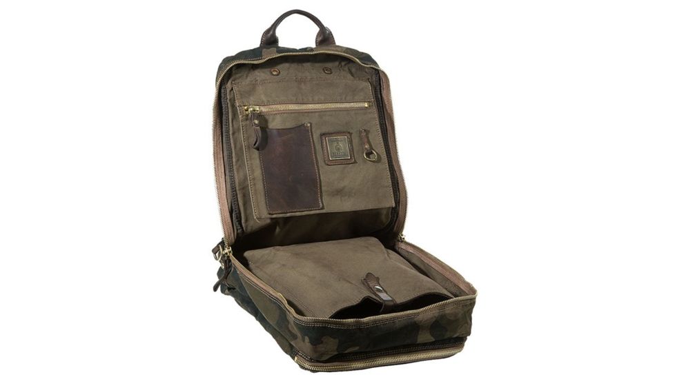 Beretta Vin Campomaggi Laptop Backpack, Camo, 11.5in X 15in X 7in, BS311T0984075F