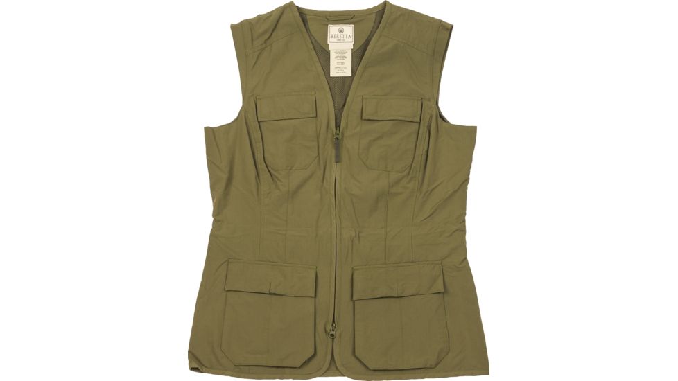 Beretta Womens Quick Dry Vest,Avocado,Medium GD021T04400727