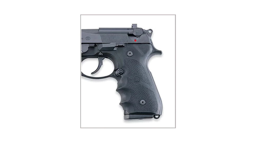 Beretta Wrap Around Rubber Houge Pistol Grip, 92/97, Black, JG92FSRW