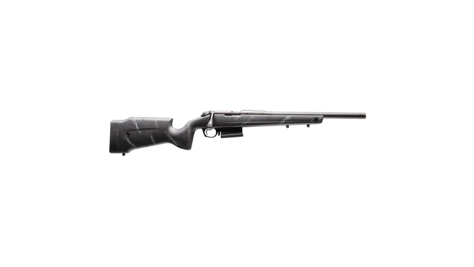 Bergara B14R Crest CF Bolt Action Rifle, .22 Long Rifle, 18 inch Barrel, 1-16 Twist, Synthetic, Multi-Color, 10 Round Capacity, Multi-Color, B14R008