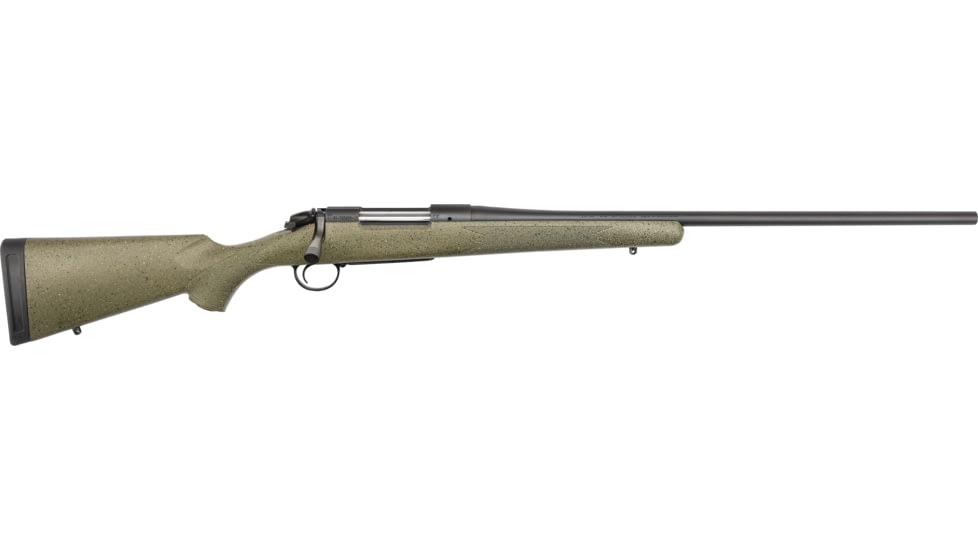 Bergara B14 Hunter Bolt Action Rifle, 7mm-08 Remington, 22in Barrel, 1-9.5, Synthetic Stock, Cerakote Black, B14S107C-FRRMPG