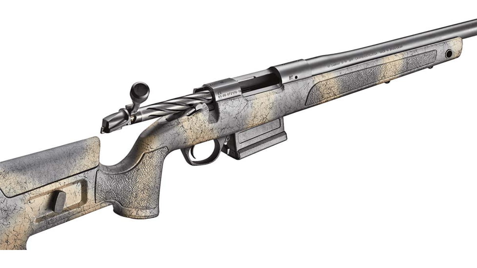 Bergara B14 Wilderness HMR Bolt Action Rifle, 7mm PRC, 24in 5/8x24 TPI Barrel, 1-8, Synthetic Camoflage Stock, Cerakote Grey, B14LM3613-FRRMPG