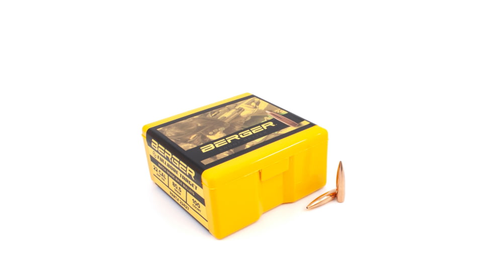 Berger 22 cal 80.5 gr FULLBORE Target, 100 Pk, 22427