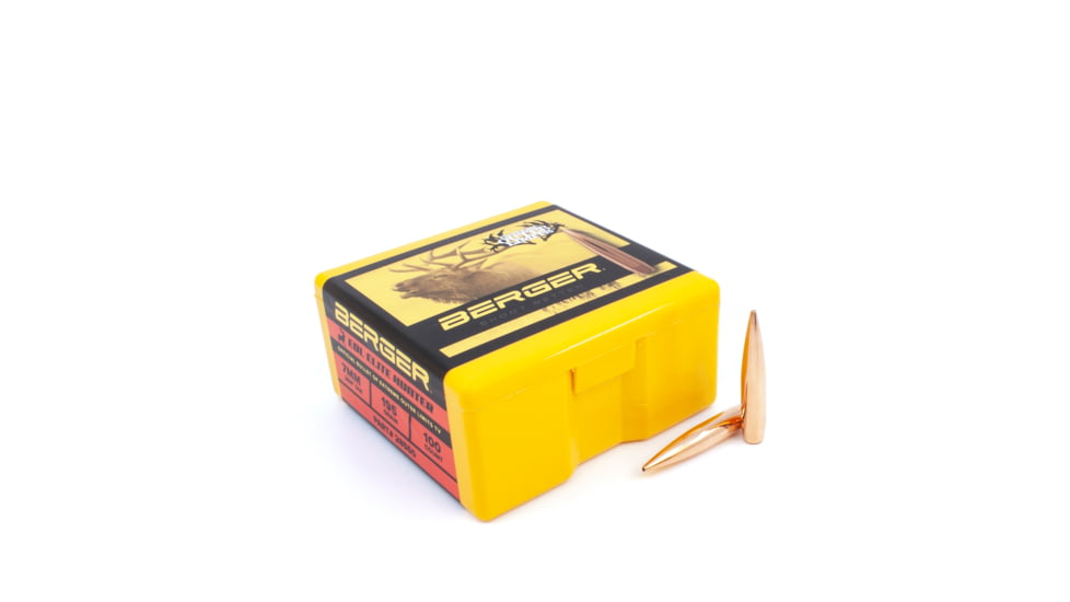 Berger 28550 Hunting 7mm .284 195 GR EOL Elite Hunter 100 Box, 28550