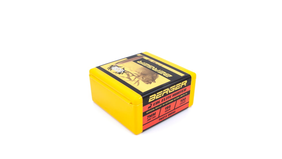 Berger 28550 Hunting 7mm .284 195 GR EOL Elite Hunter 100 Box, 28550
