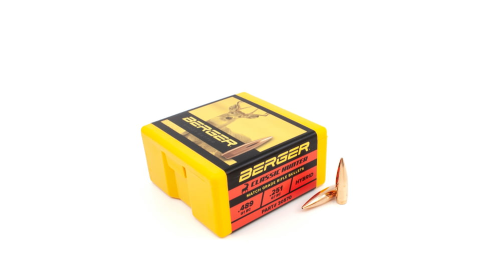 Berger 30 cal 168 gr Classic Hunter, 100 Pk, 30570