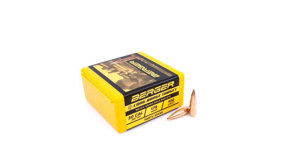 Berger 30 cal 175 gr Long Range BT Target, 30420