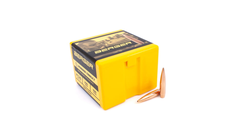 Berger 30 cal 230 gr Hybrid Target, 100 Pk, 30430