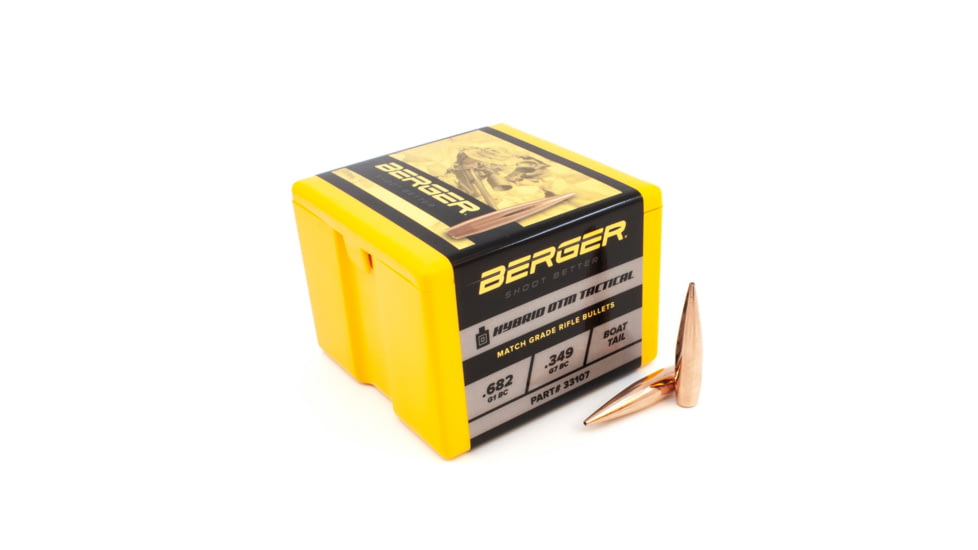 Berger 338 cal 250 gr Hybrid OTM Tactical, 100 Pk, 33107