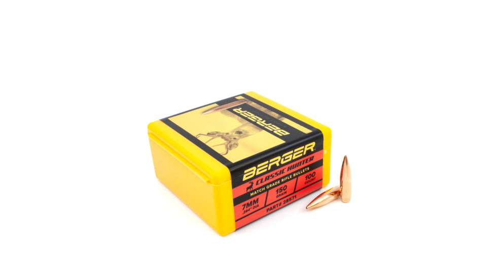 Berger 7mm 150 gr Classic Hunter, 100 Pk, 28571