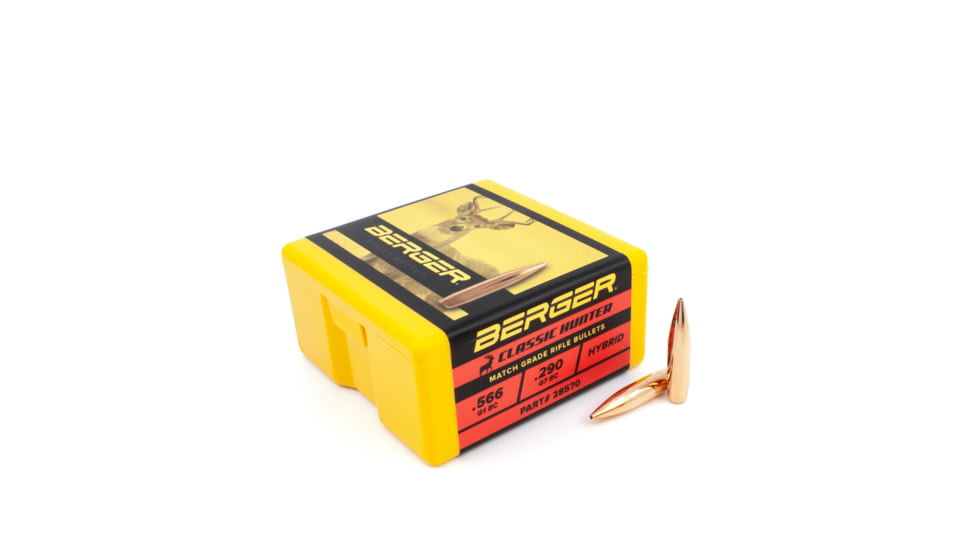 Berger 7mm 168 gr Classic Hunter, 100 Pk, 28570