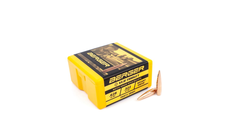 Berger 7mm 168 gr VLD Target,100 Pk, 28401