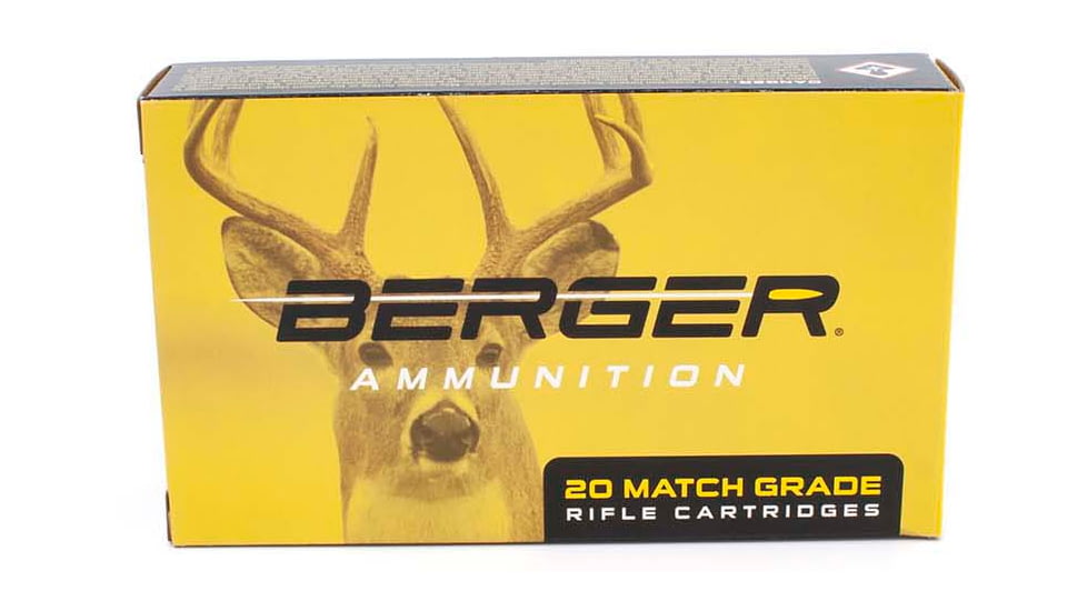 Berger .30-06 Springfield 168 Grain Classic Hunter Brass Cased Rifle Ammunition