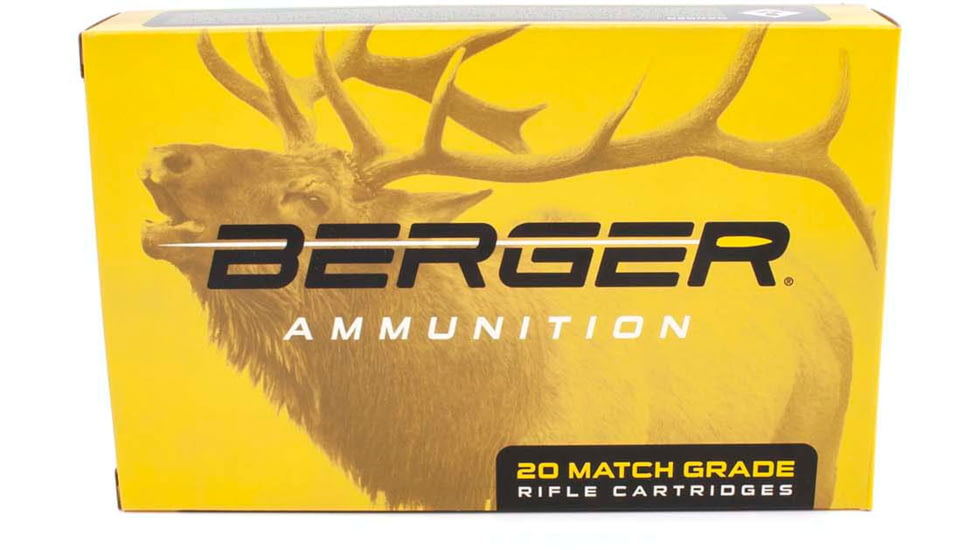 Berger .300 WSM 185 Grain Classic Hunter Brass Cased Rifle Ammunition