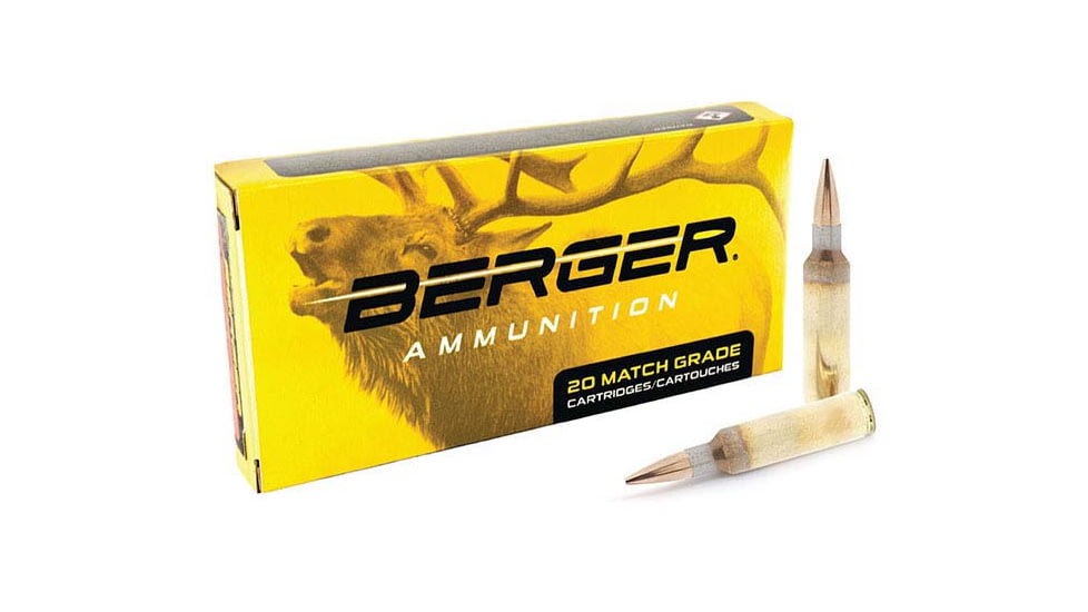 Berger .300 WSM 185 Grain Classic Hunter Brass Cased Rifle Ammunition