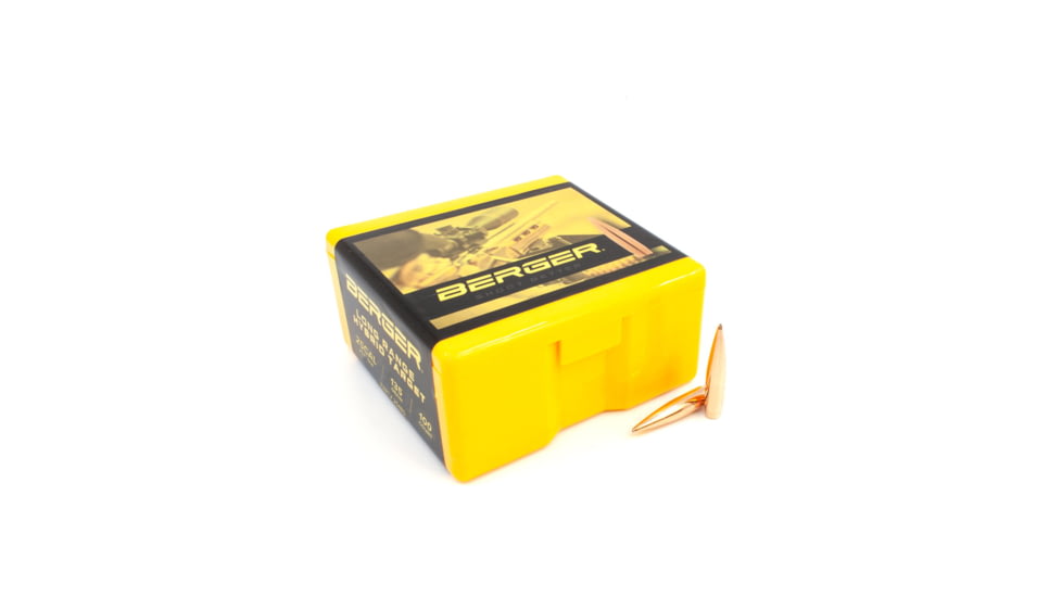 Berger Hybrid Target Rifle Bullets, .25 Caliber, 135 Grain