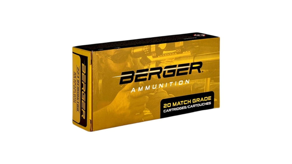 Berger Bullets Berger OTM Rifle Ammunition .223 Rem 69gr OTM 2980 fps 20/ct, 23040