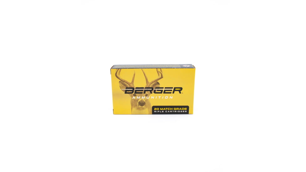 Berger Classic Hunter 6mm Creedmoor 95 grain Classic Hunter Brass Cased Centerfire Rifle Ammo, 20 Rounds, 20010