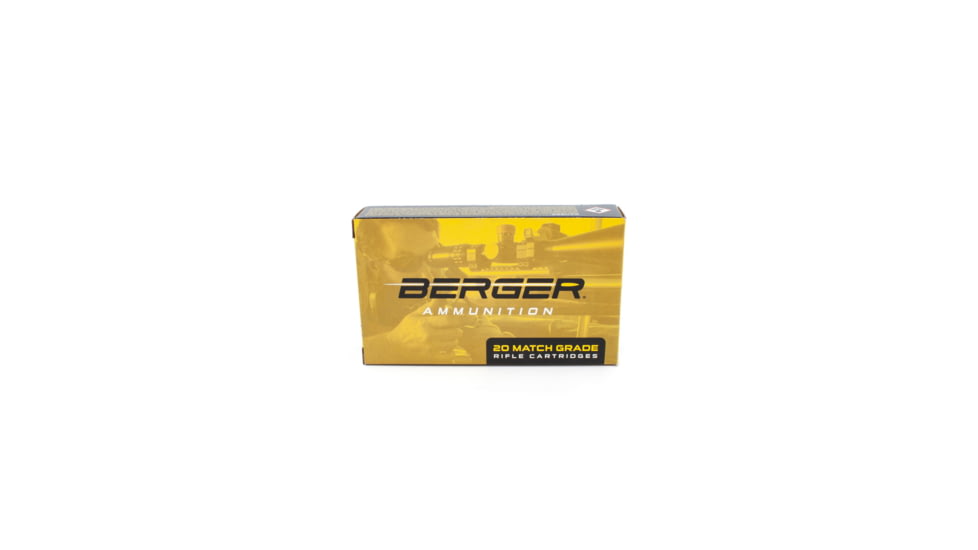 Berger Hybrid Target .260 Remington 140 grain Hybrid Target Brass Cased Centerfire Rifle Ammo, 20 Rounds, 30010