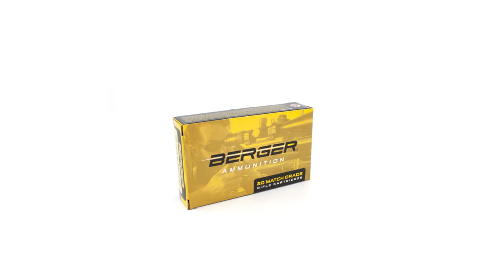 Berger Lapua Scenar -L .260 Remington 136 grain Scenar-L Open Tip Match Brass Cased Centerfire Rifle Ammo, 20 Rounds, 30032