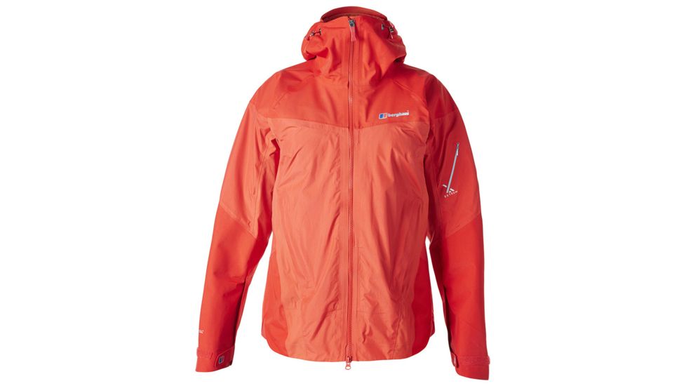 Berghaus Baffin Island Hydroshell Jacket - Womens-Flame Scarlet-Large
