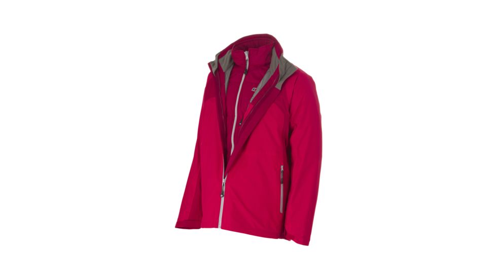 Berghaus Benvane 3 in 1 Jacket - Men's Large - Red