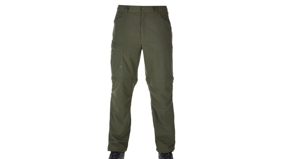 Berghaus Explorer Eco Zip Off Pant - Men's-Olive-34 Waist-Regular Inseam