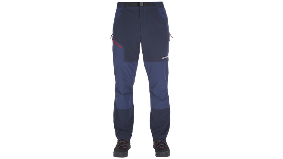 Berghaus Fast Hike Pant - Men's -Navy/Black-38 Waist-Long Inseam