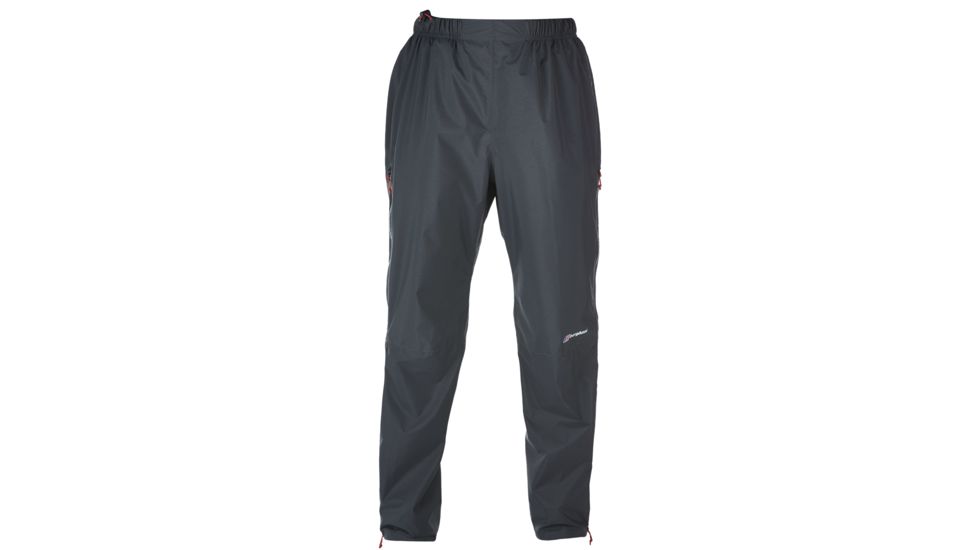Light Hike Hydroshell Overtrouser - Mens -Black-34 Waist-Short Inseam