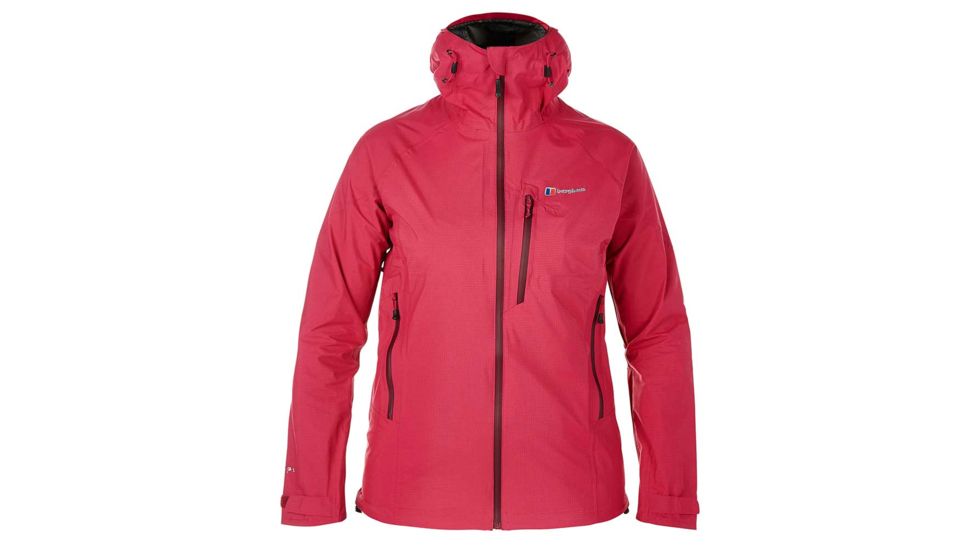 Berghaus Light Speed Hydro Shell Jacket - Women's Medium - Red/Flame Scarlet
