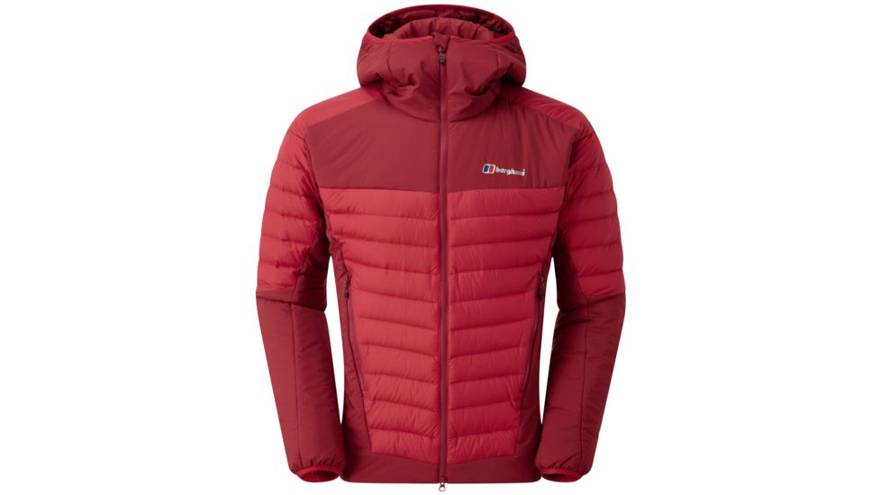 Berghaus Ulvetanna Hybrid 2.0 Insulated Jacket - Men's-Haute Red/Red Dahlia-Medium