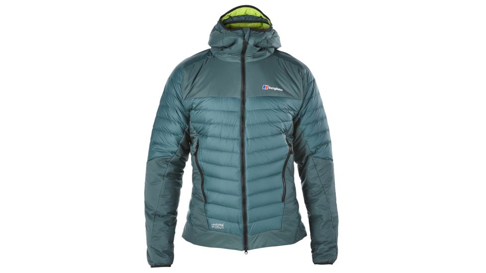 Berghaus Ulvetanna Hybrid Down Jacket - Men's-Green Beetle/Pine Grove-Large