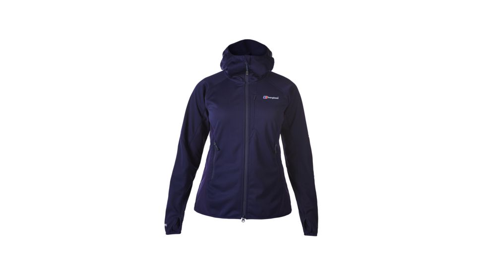 Berghaus Valparola SoftShell Jacket - Women's Medium - Evening Blue/Dark Blue