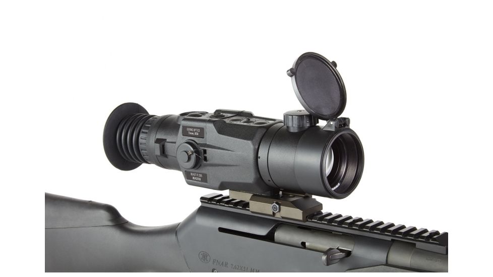 Bering Optics BEAST-R 336 3.5x50 Thermal Weapon Sight w/Digital Zoom, TAU II Core 336x256, Black, BE43550