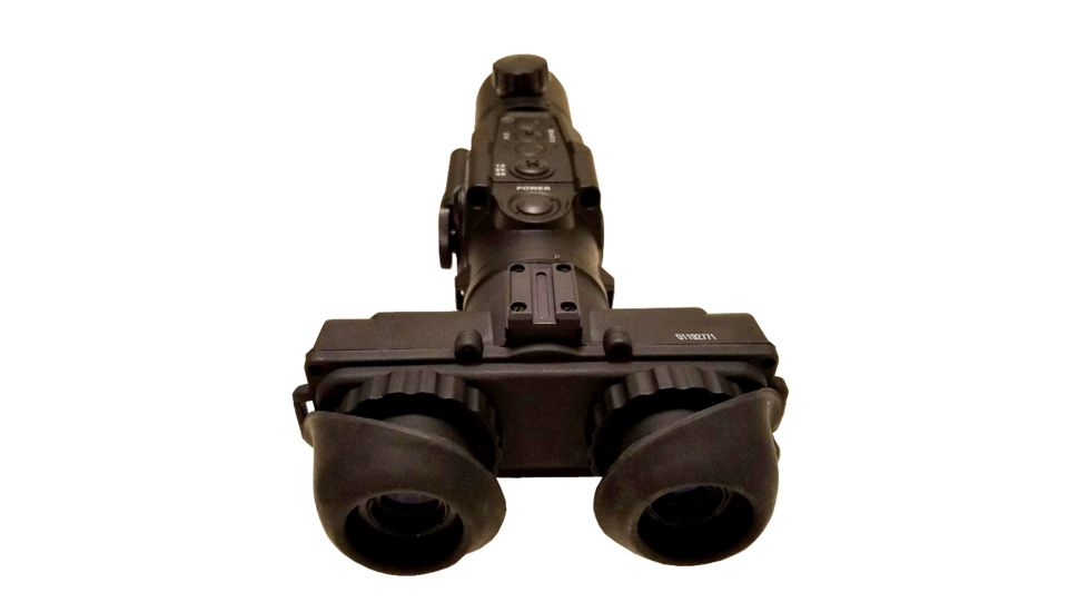 Bering Optics Border Patrol 3.5x50 Thermal Hand-Held Bi-Ocular Imager, 7x/14x Digital Zoom, TAU II Core 336x256, Black BE43450