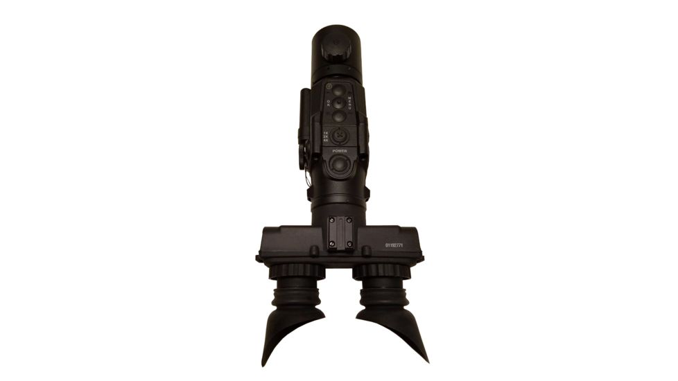 Bering Optics Border Patrol 3.5x50 Thermal Hand-Held Bi-Ocular Imager, 7x/14x Digital Zoom, TAU II Core 336x256, Black BE43450