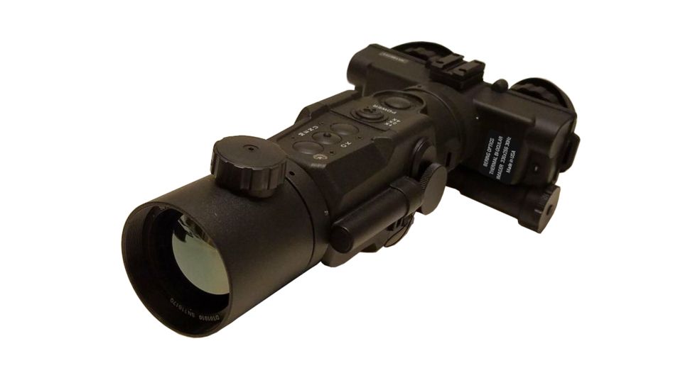 Bering Optics Border Patrol 3.5x50 Thermal Hand-Held Bi-Ocular Imager, 7x/14x Digital Zoom, TAU II Core 336x256, Black BE43450
