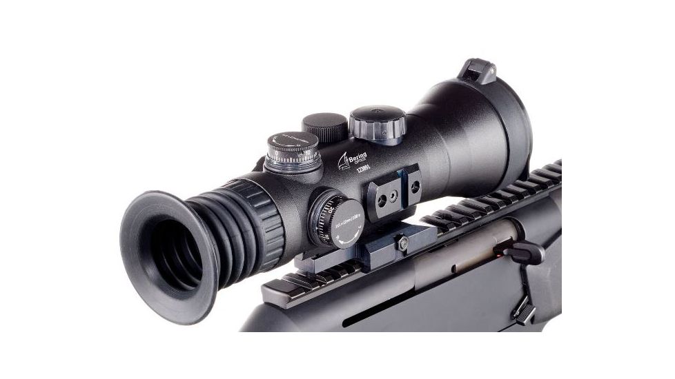 Bering Optics D-730W 3.7x53 B&amp;W Gen 2+ High Performance Night Vision Sight, Black BE72730HDW