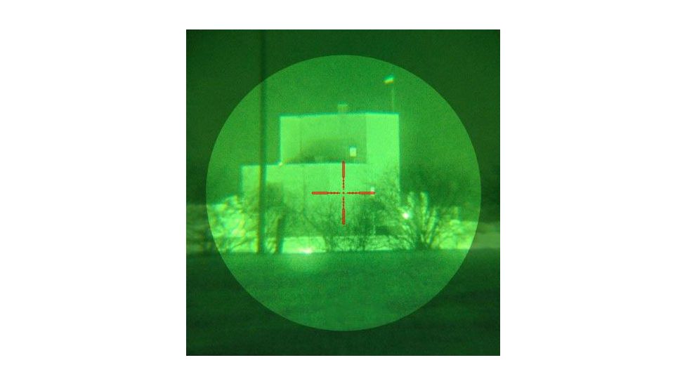 Bering Optics D-750U 4x66 Gen 3+ Elite Night Vision Sight, Black BE73750HDU
