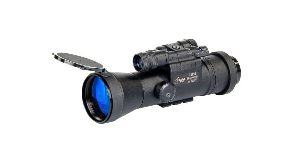 Bering Optics D-950U Gen 3+ Elite Night Vision Clip-On Attachment, Black BE73950HDU