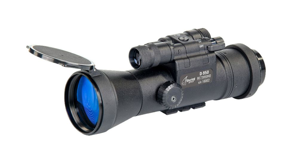 Bering Optics D-950U B&amp;W Gen 3+ Elite Night Vision Clip-On Attachment, Black BE73950HDUW