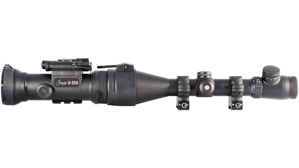 Bering Optics D-950U B&amp;W Gen 3+ Elite Night Vision Clip-On Attachment, Black BE73950HDUW