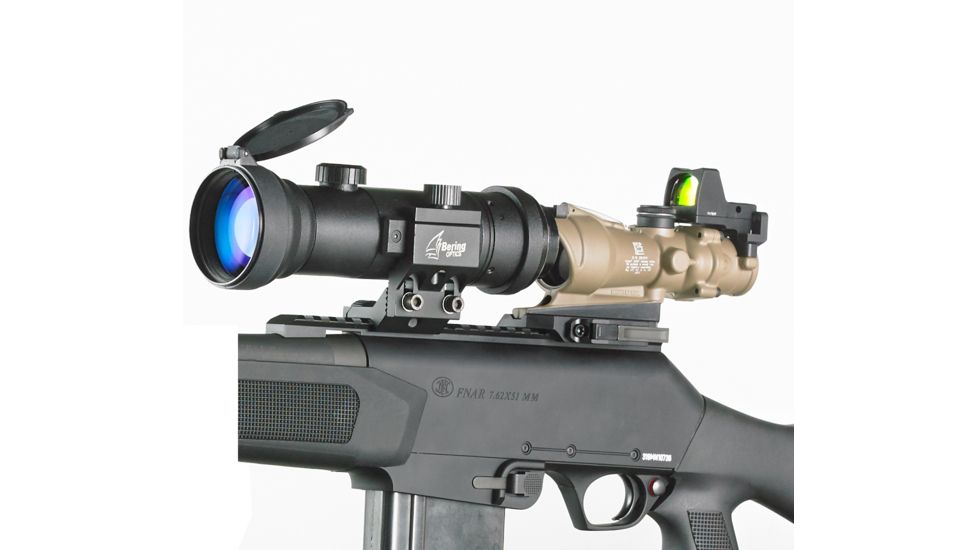 Bering Optics D-950U B&amp;W Gen 3+ Elite Night Vision Clip-On Attachment, Black BE73950HDUW