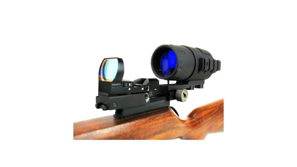 Bering Optics eXact Precision 2.6x44 Gen I Night Vision Monocular, Black, 7.2inX4.0inX2.5in BE16044