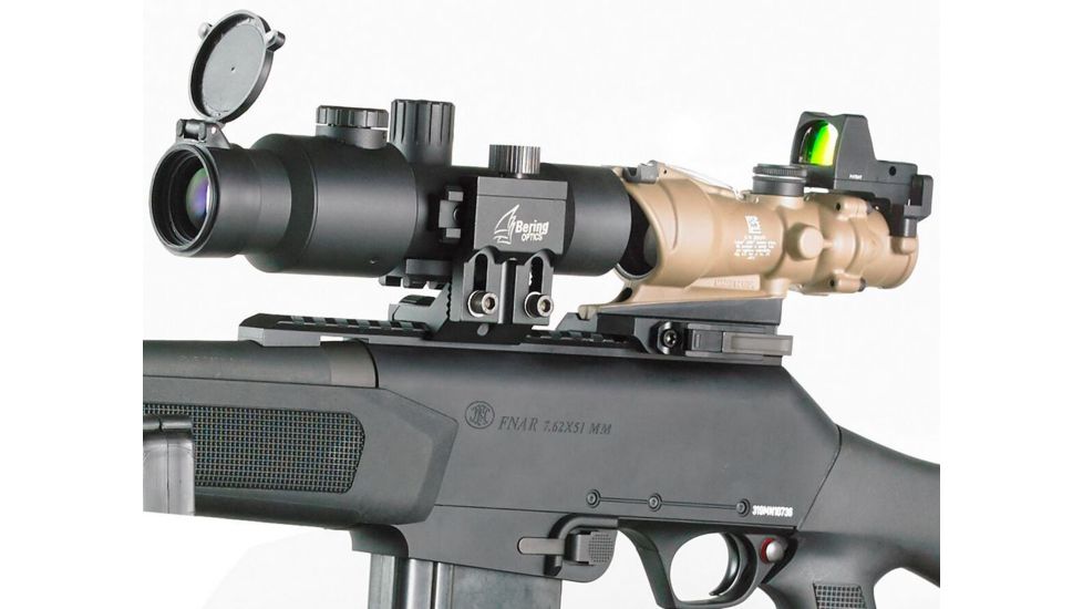 Bering Optics Night Probe Gen 2-Plus Night Vision Attachment, Black, 10.4x3.2x3.2, Fits 42-58mm Obj. Lenses BE26040