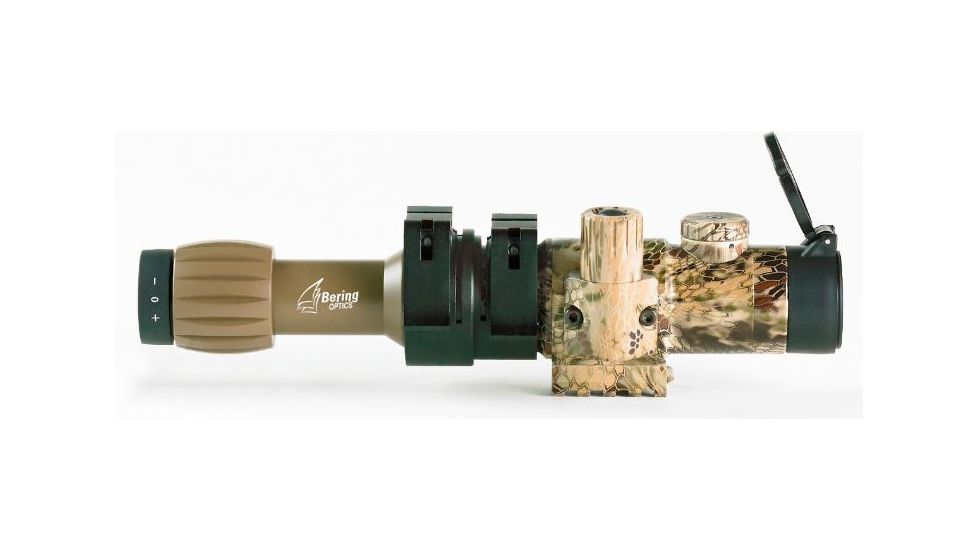 Bering Optics Night Probe Mini Gen 3 Clip-on Night Vision Attachment, w/ Clip-on for 24-40mm Lenses, Black BE36141