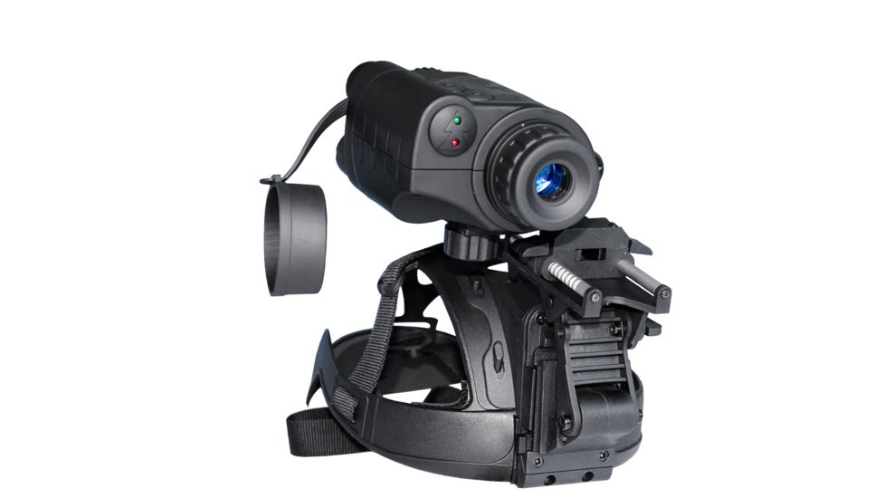 Bering Optics Polaris 1.0x26 Gen I Head-Mountable NV Monocular w/ Head Gear Kit, Black, 6.1inx3.1inx2.4in BE15126