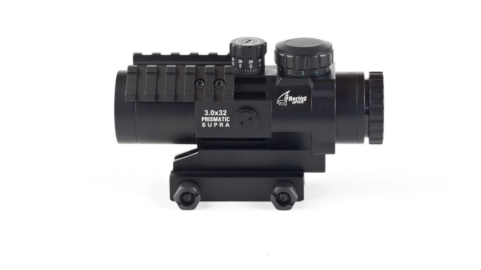 Bering Optics Prismatic Supra 3.0x32 Sight, Black, 5.4inx3.2inx2.4in BE54030