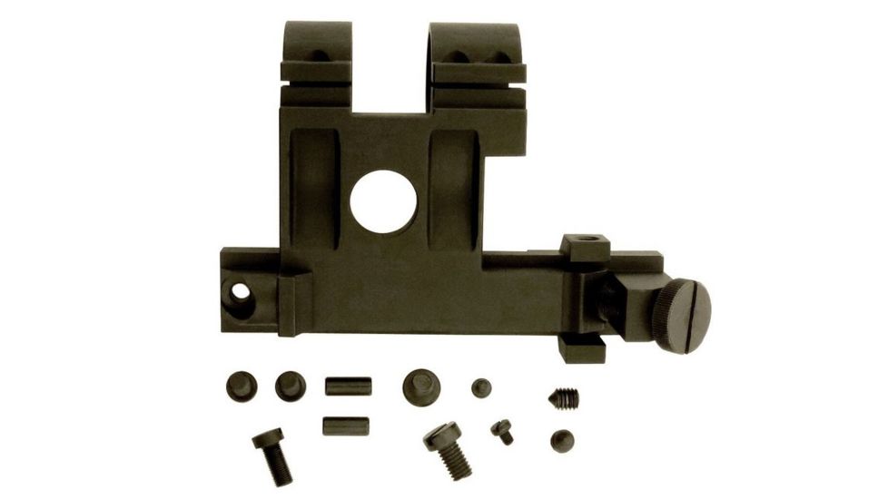 Bering Optics PU Scope, w/Steel Mount and Canvas Cover, Black BE55002